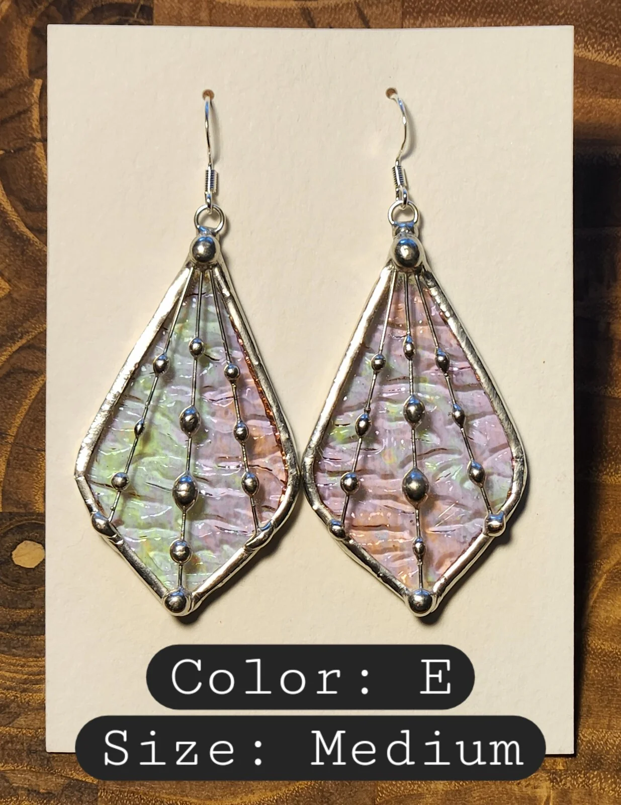 E Clear Textured Iridescent — View 1