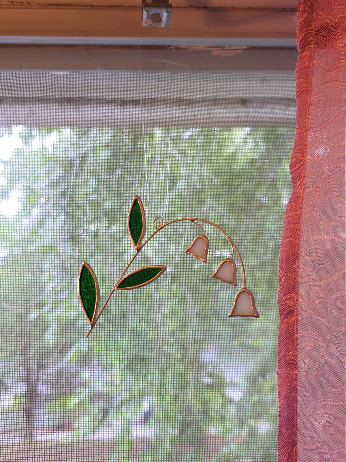 Ringler Designs stained glass earrings
